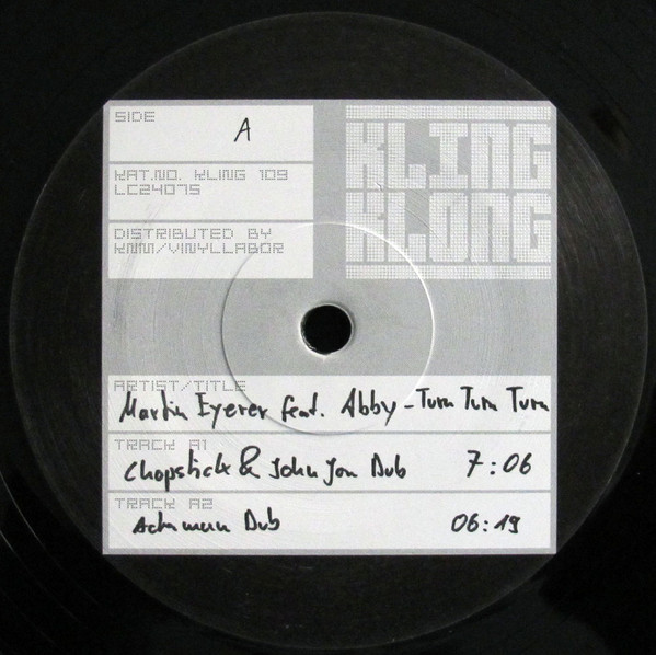 Martin Eyerer Feat. Abby - Turn Turn Turn | Kling Klong (KLING 109)