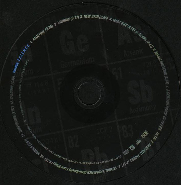 Incubus - S.C.I.E.N.C.E. (CD) | Immortal Records (EK 67972) - 3 Incubus - S.C.I.E.N.C.E. (CD) | Immortal Records (EK 67972) - 3