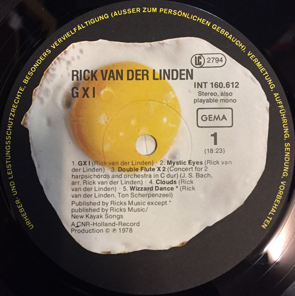 Rick van der Linden - GX1 | Spiegelei (INT 160.612) - 4