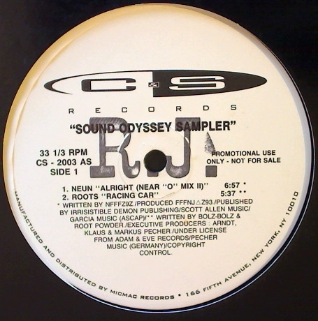Various - Sound Odyssey Sampler | C & S Records (CS - 2003)