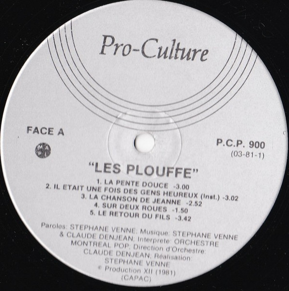 Le Montréal Pop / Stéphane Venne / Gilles Carle / Claude Paul Denjean - Les Plouffe | Pro-Culture (PCP 900) - 3