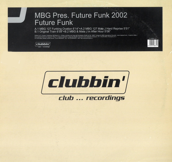 MBG  &  Future Funk 2002 - Future Funk  | Clubbin' Records (CLUBBIN 037)