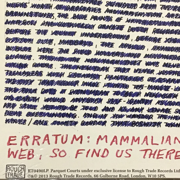 Parquet Courts - Light Up Gold | Rough Trade (RT0490LP) - 4 Parquet Courts - Light Up Gold | Rough Trade (RT0490LP) - 4