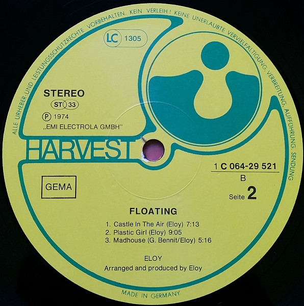 Eloy - Floating | Harvest (1C 064-29 521) - 4