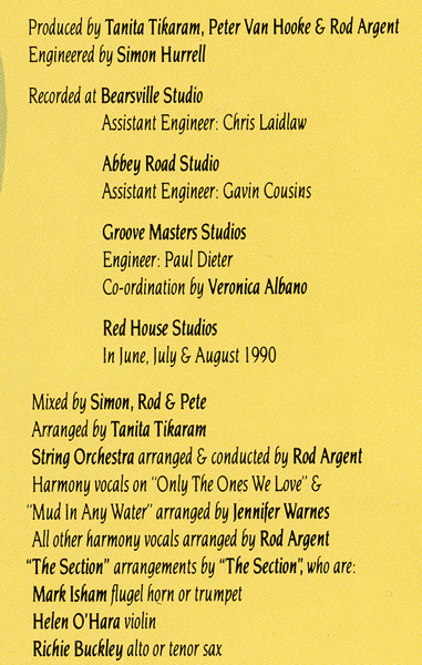 Tanita Tikaram - Everybody's Angel | EastWest (9031-73341-1) - 7