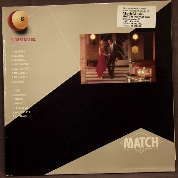 Steve Martin - Success | Match Music Library (MAT 012) - main