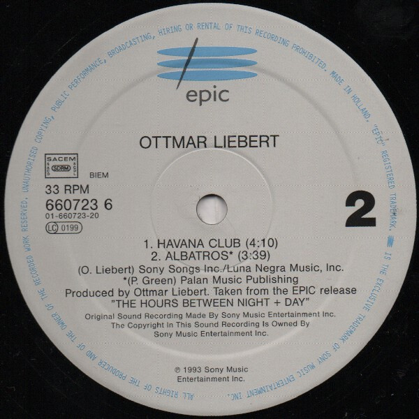 Ottmar Liebert - Havana Club | Epic (6607236) - 4