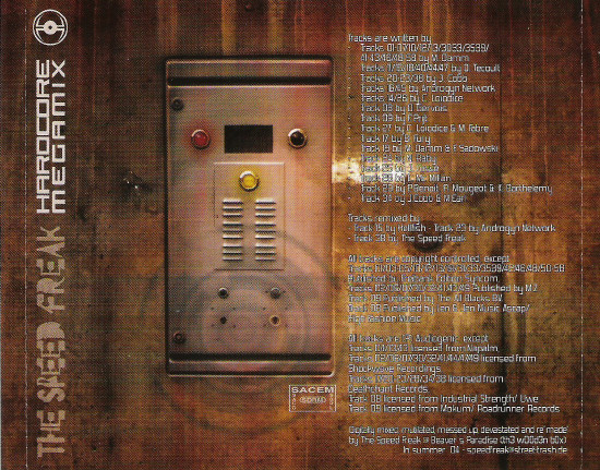 The Speed Freak - The Cycore Megamix | Psychik Genocide (PKGCD19) - 2