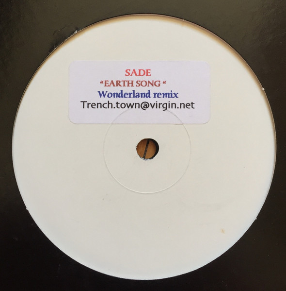 Sade - Earthsong (Wonderland Mix) | Not On Label (Sade) (WLR005)