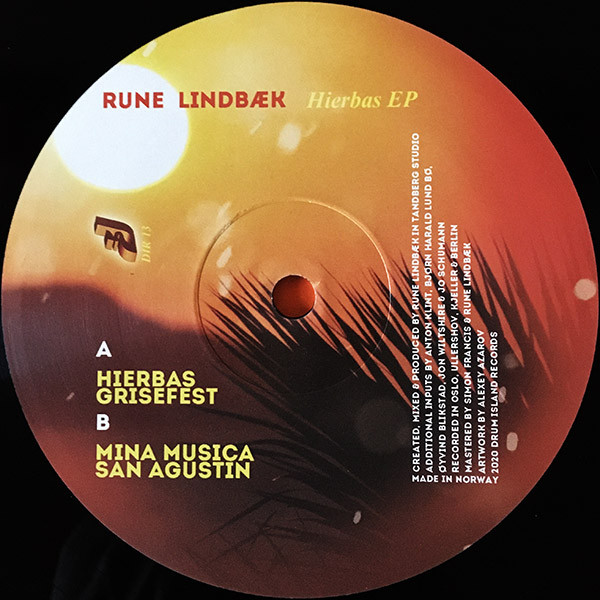 Rune Lindbæk - Hierbas | Drum Island Records (DIR 13) - 3 Rune Lindbæk - Hierbas | Drum Island Records (DIR 13) - 3