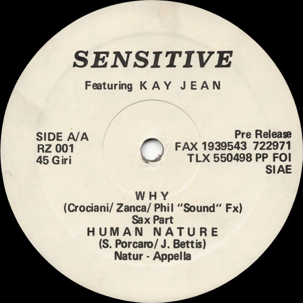 Sensitive - Human Nature / Why | Not On Label (RZ 001) - 2 Sensitive - Human Nature / Why | Not On Label (RZ 001) - 2
