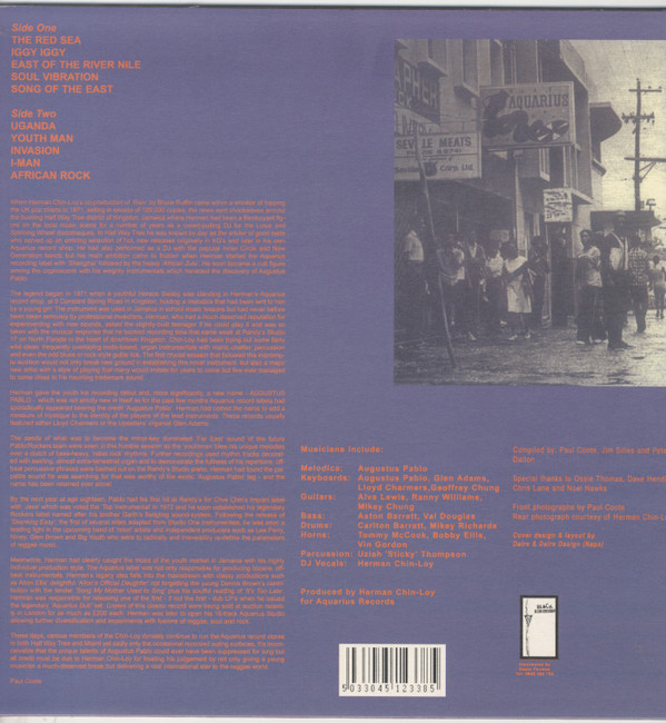 Augustus Pablo And Friends - The Red Sea | Black Solidarity (AQSLP001)