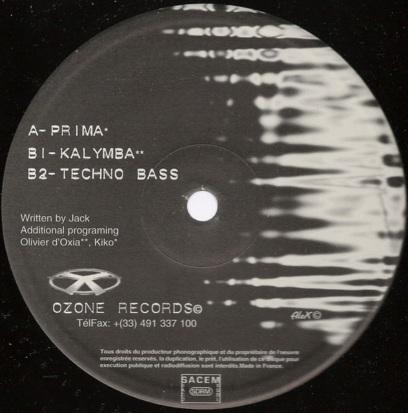 Jack De Marseille - System EP | Ozone Records (OZ. 007) Jack De Marseille - System EP | Ozone Records (OZ. 007)