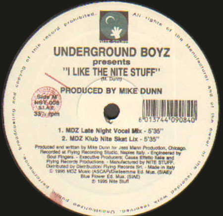 Underground Boyz - I Like The Nite Stuff | Nite Stuff (NST 008) - 3 Underground Boyz - I Like The Nite Stuff | Nite Stuff (NST 008) - 3