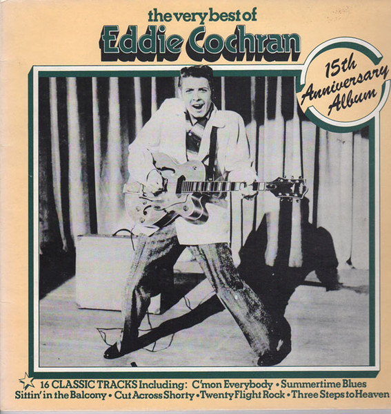 Eddie Cochran - The Very Best Of Eddie Cochran - 15th Anniversary Album | United Artists Records (UAG 29760)