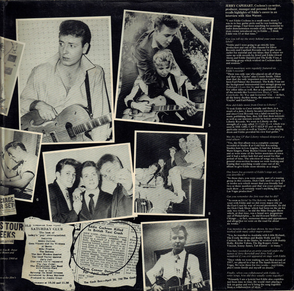 Eddie Cochran - The Very Best Of Eddie Cochran - 15th Anniversary Album | United Artists Records (UAG 29760) - 3 Eddie Cochran - The Very Best Of Eddie Cochran - 15th Anniversary Album | United Artists Records (UAG 29760) - 3