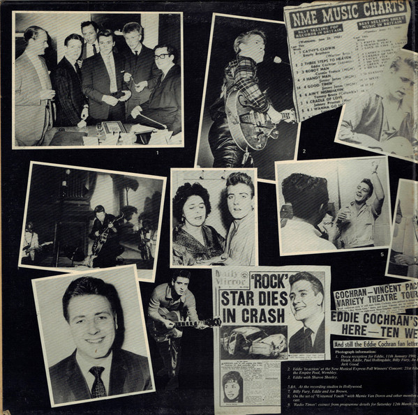 Eddie Cochran - The Very Best Of Eddie Cochran - 15th Anniversary Album | United Artists Records (UAG 29760) - 2 Eddie Cochran - The Very Best Of Eddie Cochran - 15th Anniversary Album | United Artists Records (UAG 29760) - 2