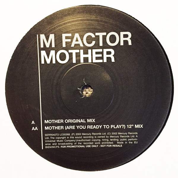 M Factor - Mother | Serious Records (SERR042T2)