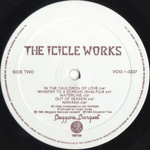 The Icicle Works - The Icicle Works | Vertigo (VOG-1-3337) - 4 The Icicle Works - The Icicle Works | Vertigo (VOG-1-3337) - 4