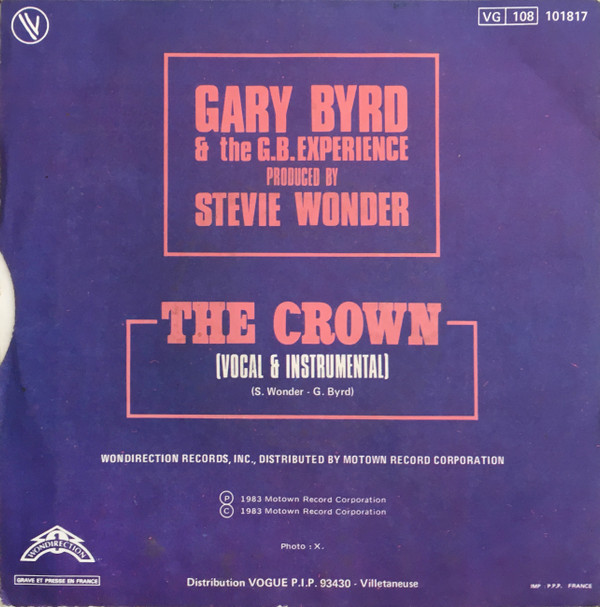 Gary Byrd & The G.B. Experience - The Crown | Motown (101817) - 2 Gary Byrd & The G.B. Experience - The Crown | Motown (101817) - 2