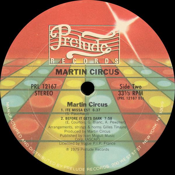 Martin Circus - Martin Circus | Prelude Records (PRL 12167) - 4