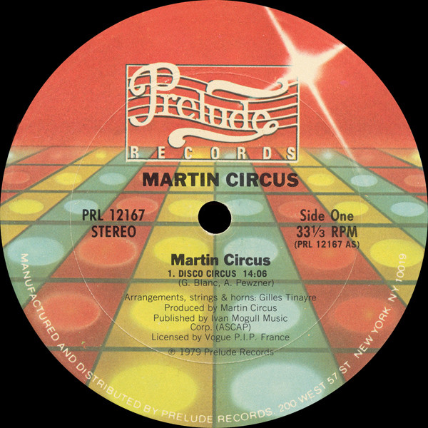 Martin Circus - Martin Circus | Prelude Records (PRL 12167) - 3
