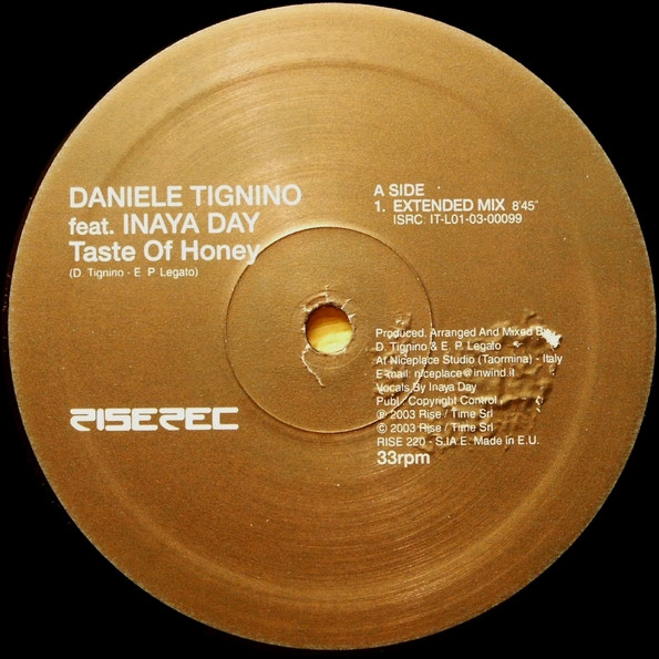 Daniele Tignino - Taste Of Honey | Rise (RISE 220)