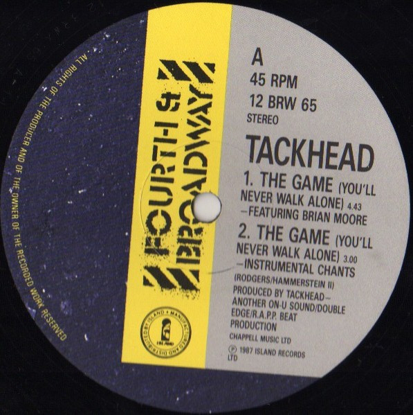 Tackhead - The Game (You'll Never Walk Alone) | 4th & Broadway (12BRW 65) - 2 Tackhead - The Game (You'll Never Walk Alone) | 4th & Broadway (12BRW 65) - 2