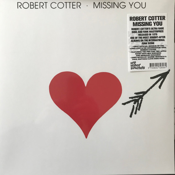 Robert Cotter - Missing You | Wewantsounds (WWSLP39)