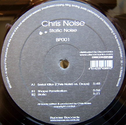 Chris Noise - Static Noise | Bypass (BP001)