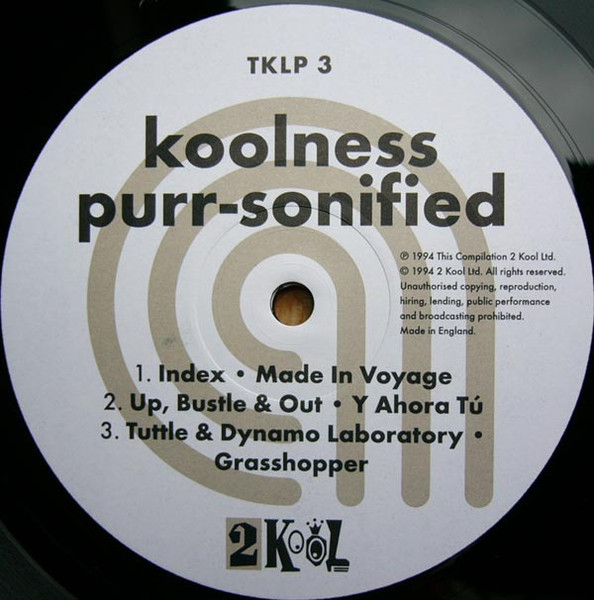 Various - Koolness Purr-Sonified | 2 Kool (TKLP 3) - 3 Various - Koolness Purr-Sonified | 2 Kool (TKLP 3) - 3