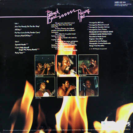 The Fatback Band - Raising Hell | Polydor (2391-203) - 3 The Fatback Band - Raising Hell | Polydor (2391-203) - 3