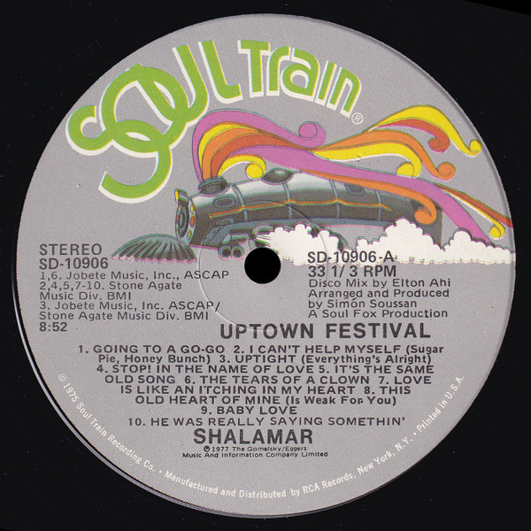 Shalamar - Uptown Festival | Soul Train (SD-10906)