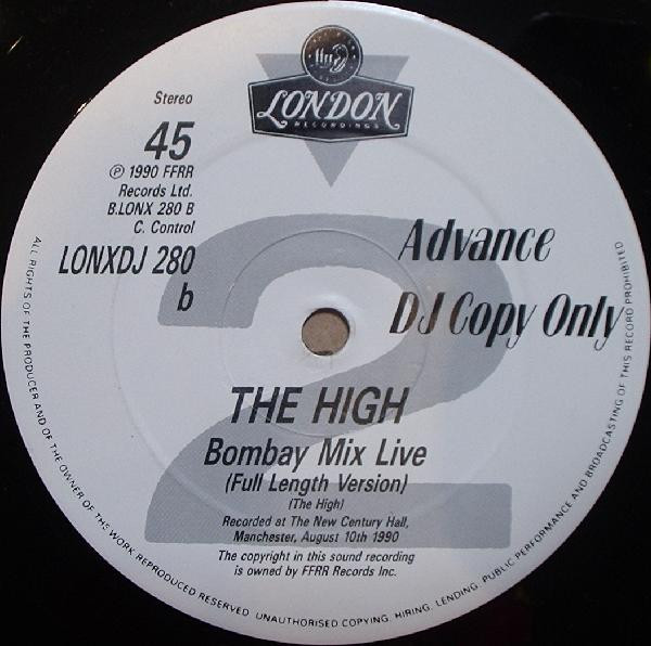 The High - Take Your Time | London Records (LONXDJ 280) - 2