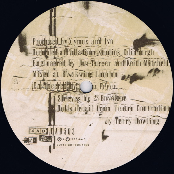 Clan Of Xymox - Clan Of Xymox | 4AD (CAD 503) - 4