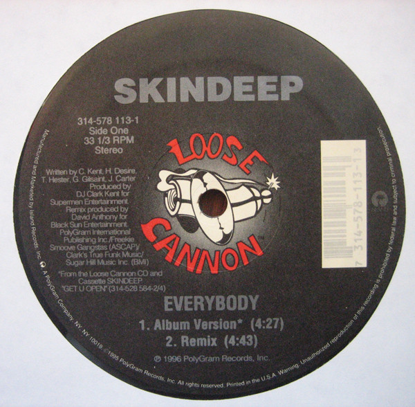Skindeep - Everybody  | Loose Cannon (314-578-113-1) - main