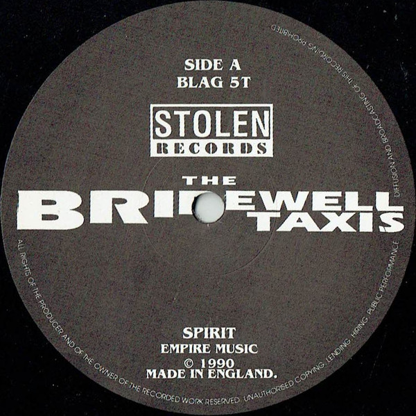 Bridewell Taxis - Spirit | Stolen Records (BLAG 5T) - 3