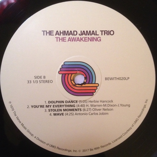 Ahmad Jamal Trio - The Awakening | Be With Records (BEWITH020LP) - 3