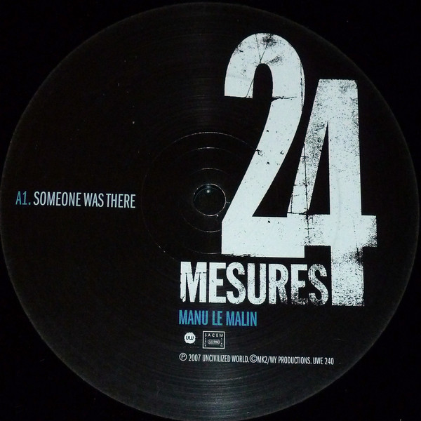 Manu Le Malin - Someone Was There (From The Original Soundtrack Of 24 Mesures) | UWe (UWe 240) - 3