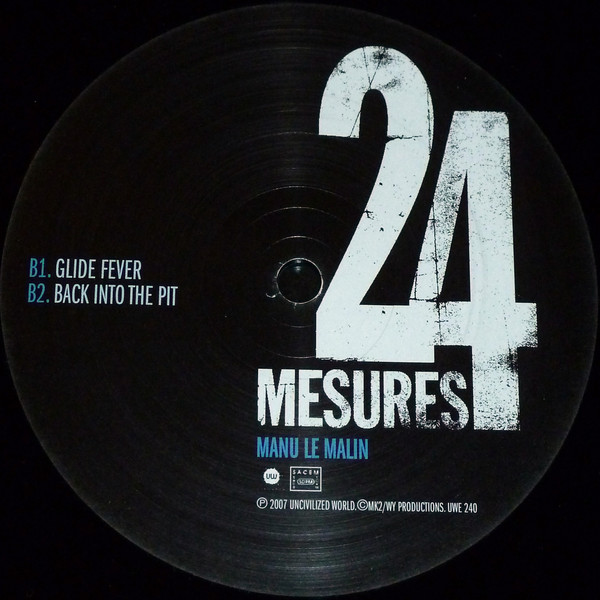 Manu Le Malin - Someone Was There (From The Original Soundtrack Of 24 Mesures) | UWe (UWe 240) - 4