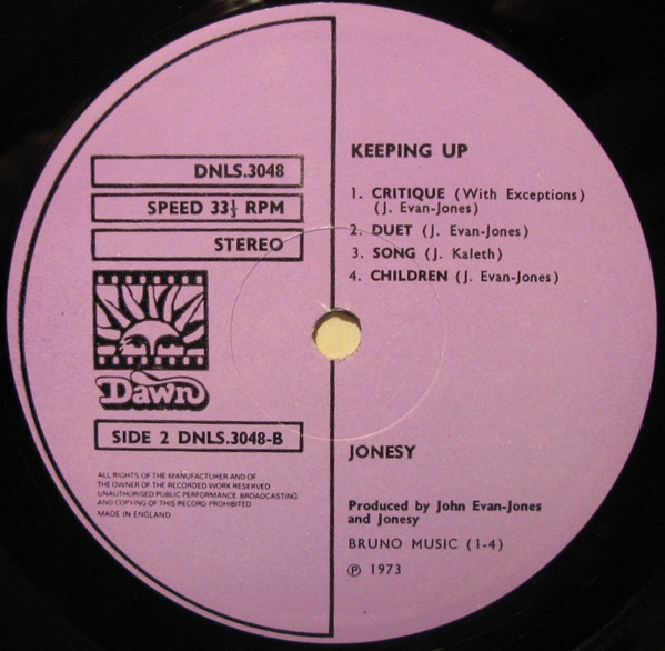 Jonesy - Keeping Up... | Dawn (DNLS 3048) - 4 Jonesy - Keeping Up... | Dawn (DNLS 3048) - 4