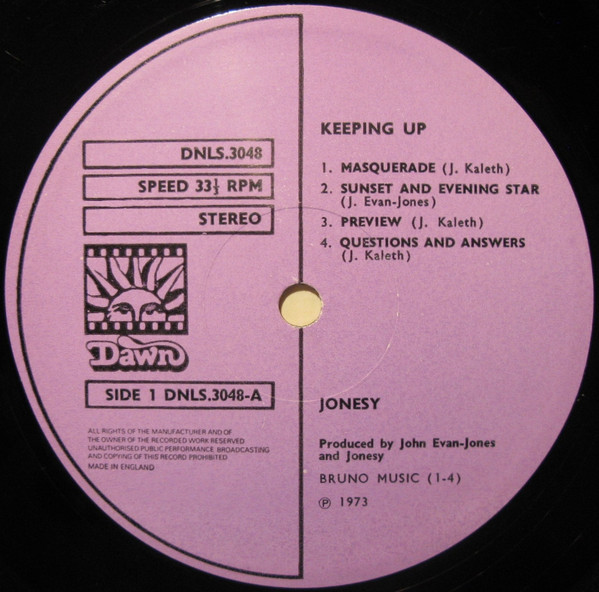 Jonesy - Keeping Up... | Dawn (DNLS 3048) - 3 Jonesy - Keeping Up... | Dawn (DNLS 3048) - 3