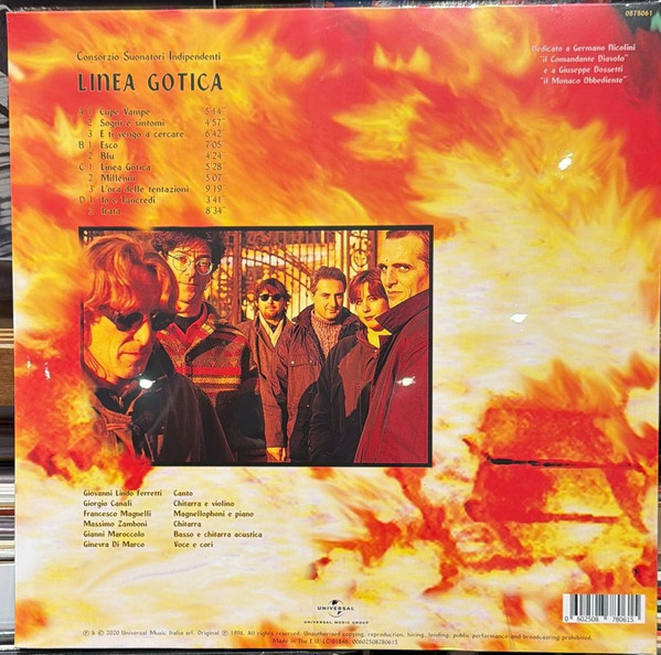 C.S.I. - Linea Gotica | Universal Music Group (0878061) - 2 C.S.I. - Linea Gotica | Universal Music Group (0878061) - 2