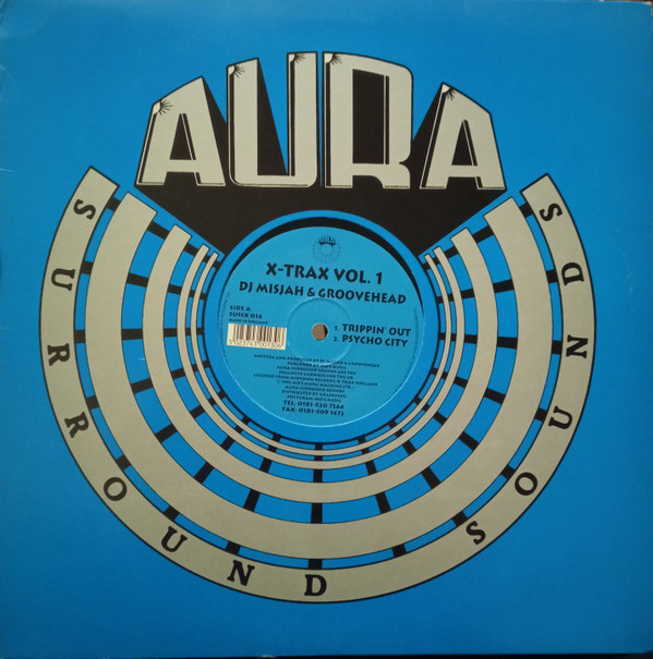 DJ Misjah & DJ Groovehead / DJ Misjah & DJ Tim - X-Trax Vol. 1 | Aura Surround Sounds (SUSSX 014) - 3