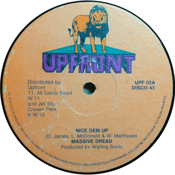 Massive Dread - Nice Dem Up | Upfront (UPF 02) - main