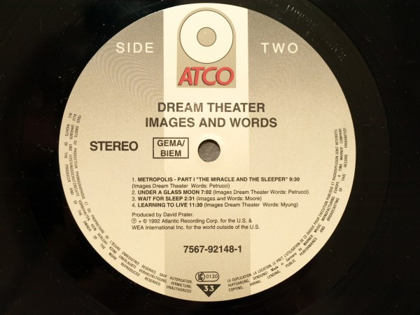Dream Theater - Images And Words | ATCO Records (7567-92148-1) - 4