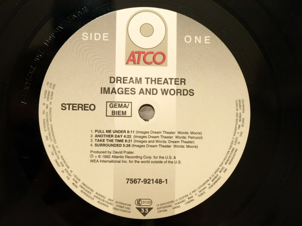 Dream Theater - Images And Words | ATCO Records (7567-92148-1) - 3