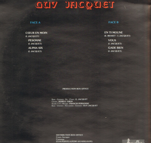 Guy Jacquet - Guy Jacquet | Box Office (LM 6046)