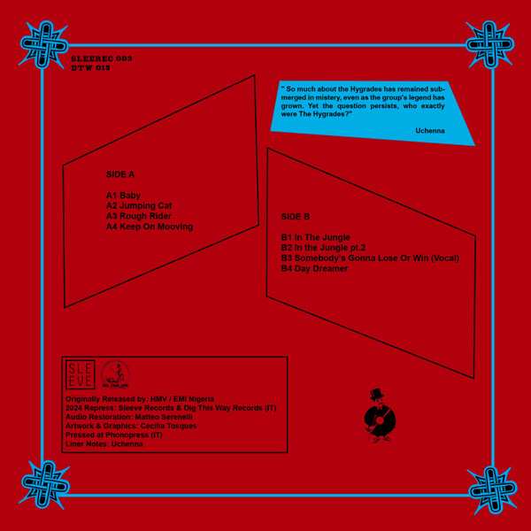 The Hygrades - The Hygrades | Sleeve Recordings (SLEEREC003)