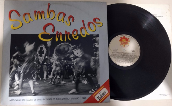 Various - Sambas De Enredo - Associação Das Escolas De Samba Da Cidade Do Rio De Janeiro - 1º Grupo - 1993 | TPM (517.788-1)